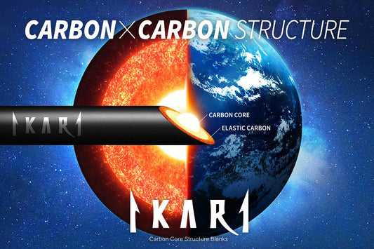 Zenaq Ikari Carbon Core Blanks is not your usual solid rod bank, it is a Carbon Tubular Rod with a Solid Carbon core inside utilizing both the power and strength of a tubular rod and the stability of a solid blank. - Ryoshi Pro Outfitters