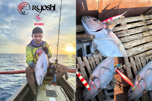 The effectiveness of our original design jig at Ryoshi Pro Outfitters used by angler John Henry - Ryoshi Pro Outfitters