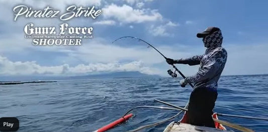 A nice Giant Trevally landed by angler Josh Macnel Sulit using Piratez Strike Gunz Force Shooter and Daiwa Certate 10000 H SW with Daiwa J-Braid Grand 50lbs. -Ryoshi Pro Outfitters