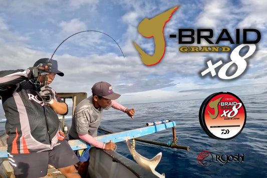 Mas matibay mas di ka kakabahan, Angler Kolega PH tested Daiwa’s J-braid Grand x8 briad 30lbs and landing a massive 80-90kg white tip shark - Ryoshi Pro Outfitters