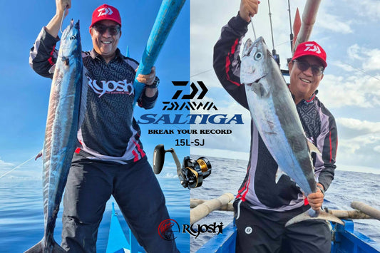 Fresh catches again by Angler Emmanuel Pante on Ryoshi Pro Jersey using Daiwa Saltiga 15L-SJ reel, Congrats Sir Emman!! - Ryoshi Pro Outfitters