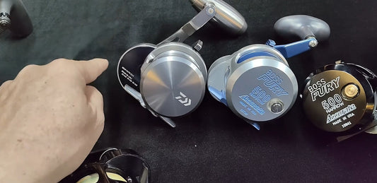 Different reel brands and specifications - Ryoshi Pro Outfitters