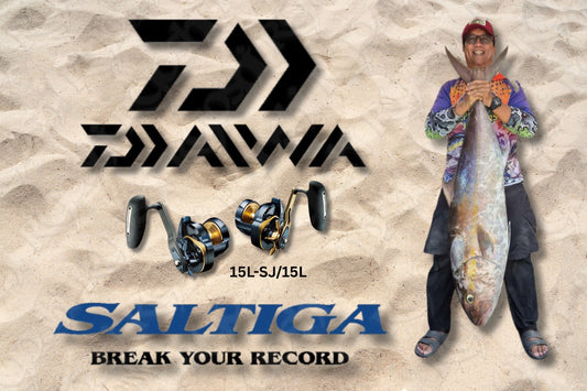 Angler Emmanuel Pante landing a huge Amberjack using Daiwa Saltiga 15 reel, very impressive indeed, congrats sir Eman!!!! - Ryoshi Pro Outfitters