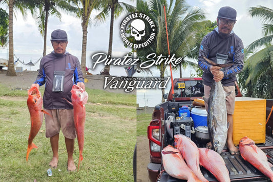 Malalaking Ruby snapper at Dog tooth tuna ang naisampa ni Aqeelah Palawan Angler gamit ang Vanguard rod power 3 - Ryoshi Pro Outfitters