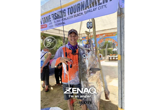 Congrats to our very own team Ryoshi Pro Outfitters Zenaq Abassador Angler Tejz Ligan for winning the 3rd Sipalay City Negros Occidental fishing tournament - Ryoshi Pro Outfitters