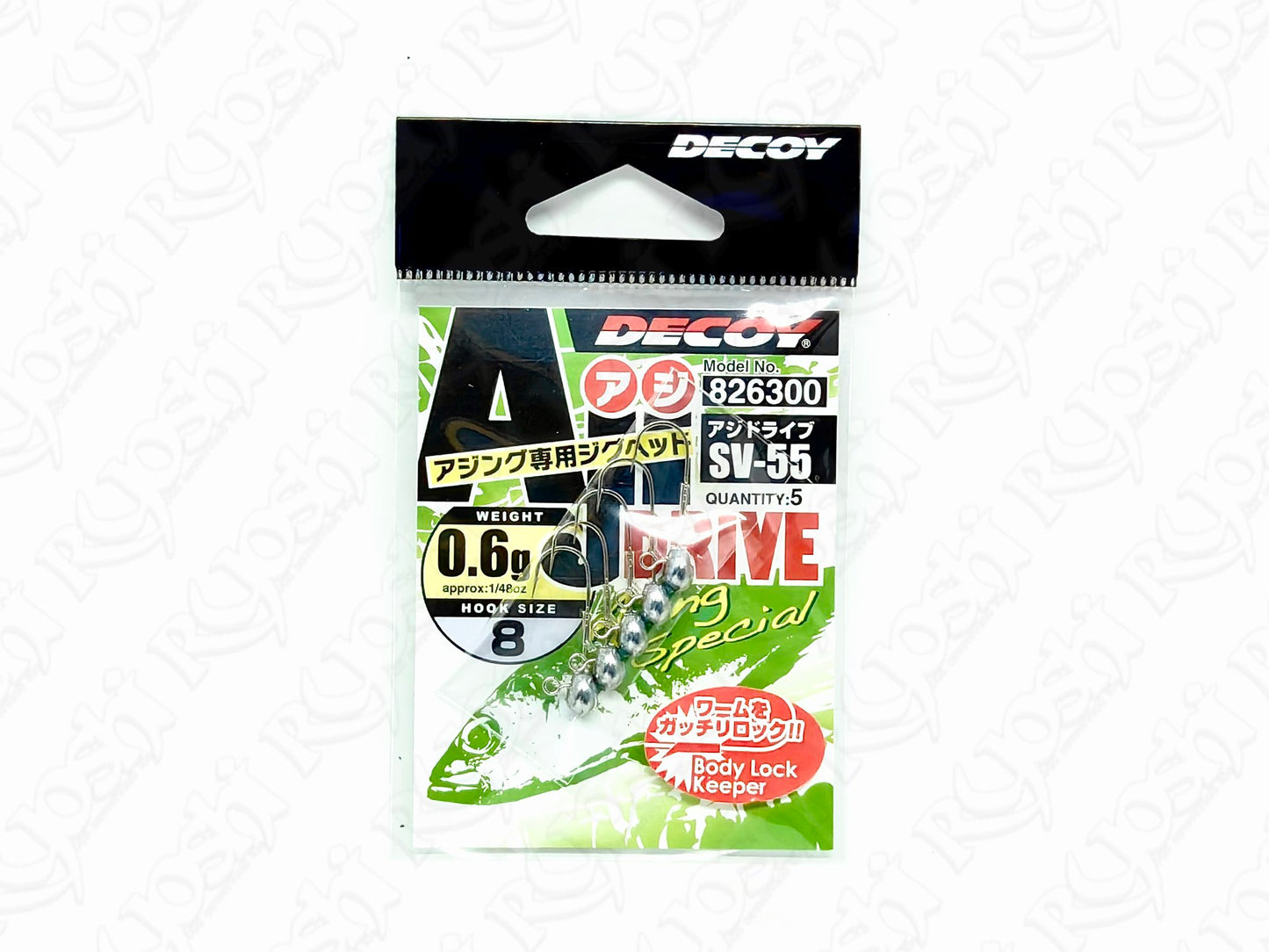 Decoy Aji Drive Jighead SV55