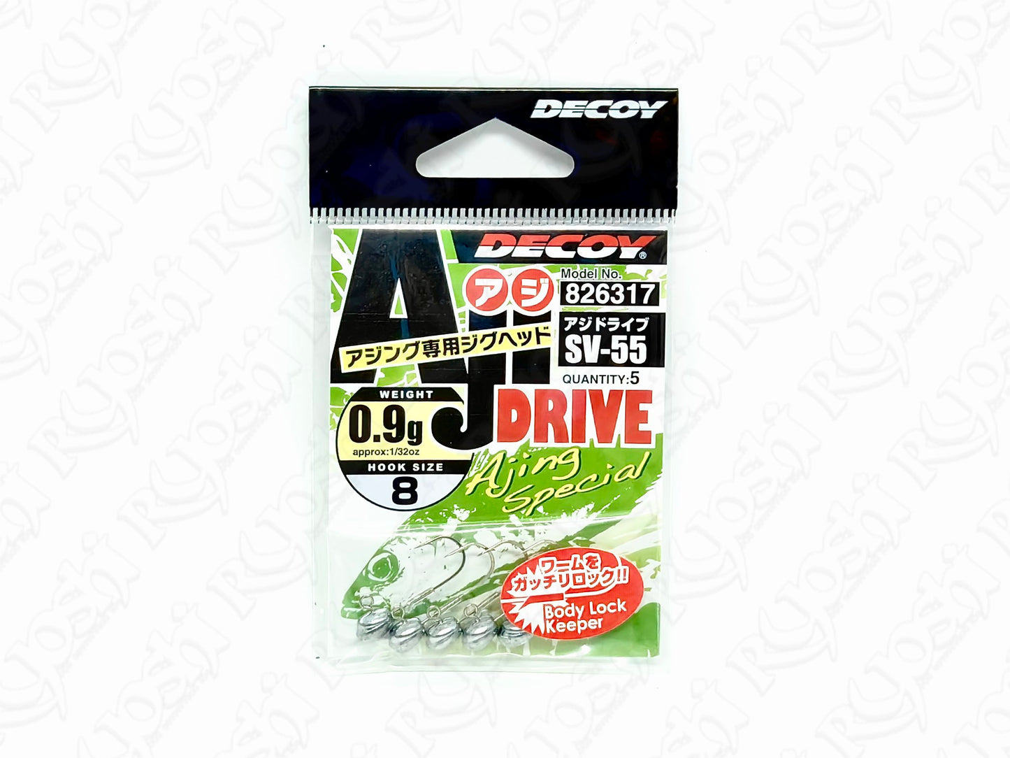 Decoy Aji Drive Jighead SV55