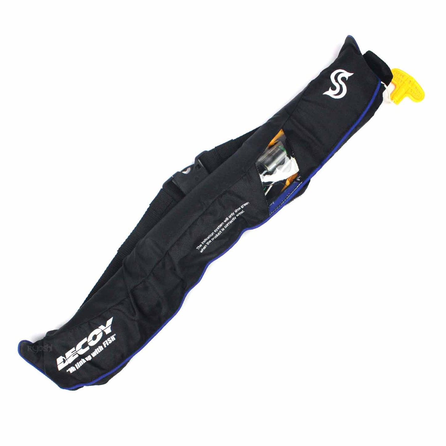 AUTO INFLATABLE LIFE VEST - BSJ5520RS - BLACK