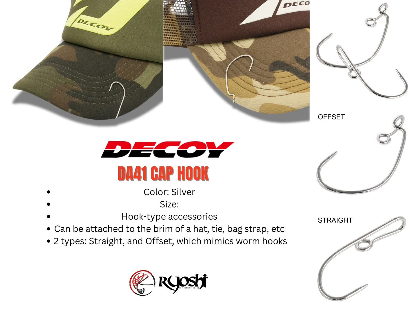 Decoy DA41 Cap Hook