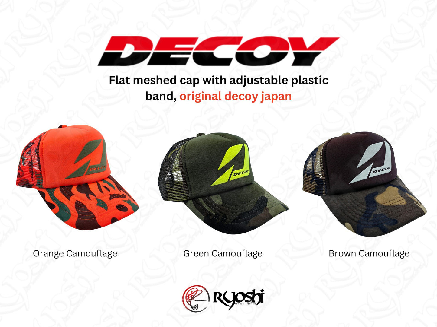 Decoy Camouflage Mesh Cap