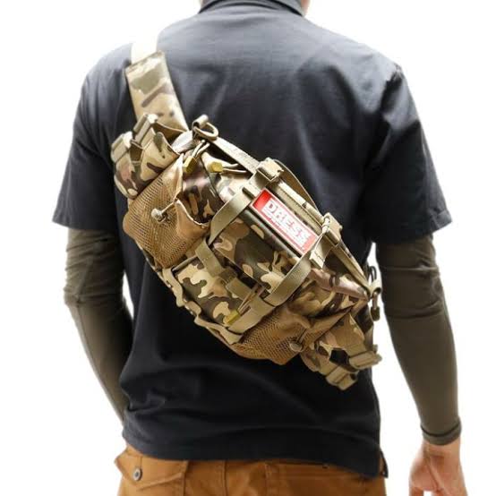 Dress Military Waist Fishing Bag