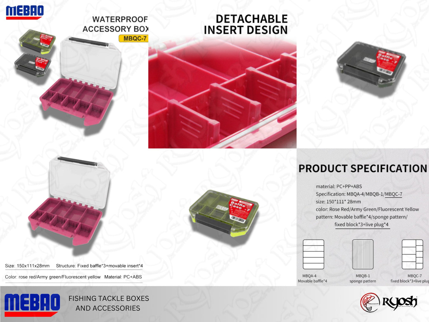 Mebao Water Proof Accessory Box (MBQC-7)