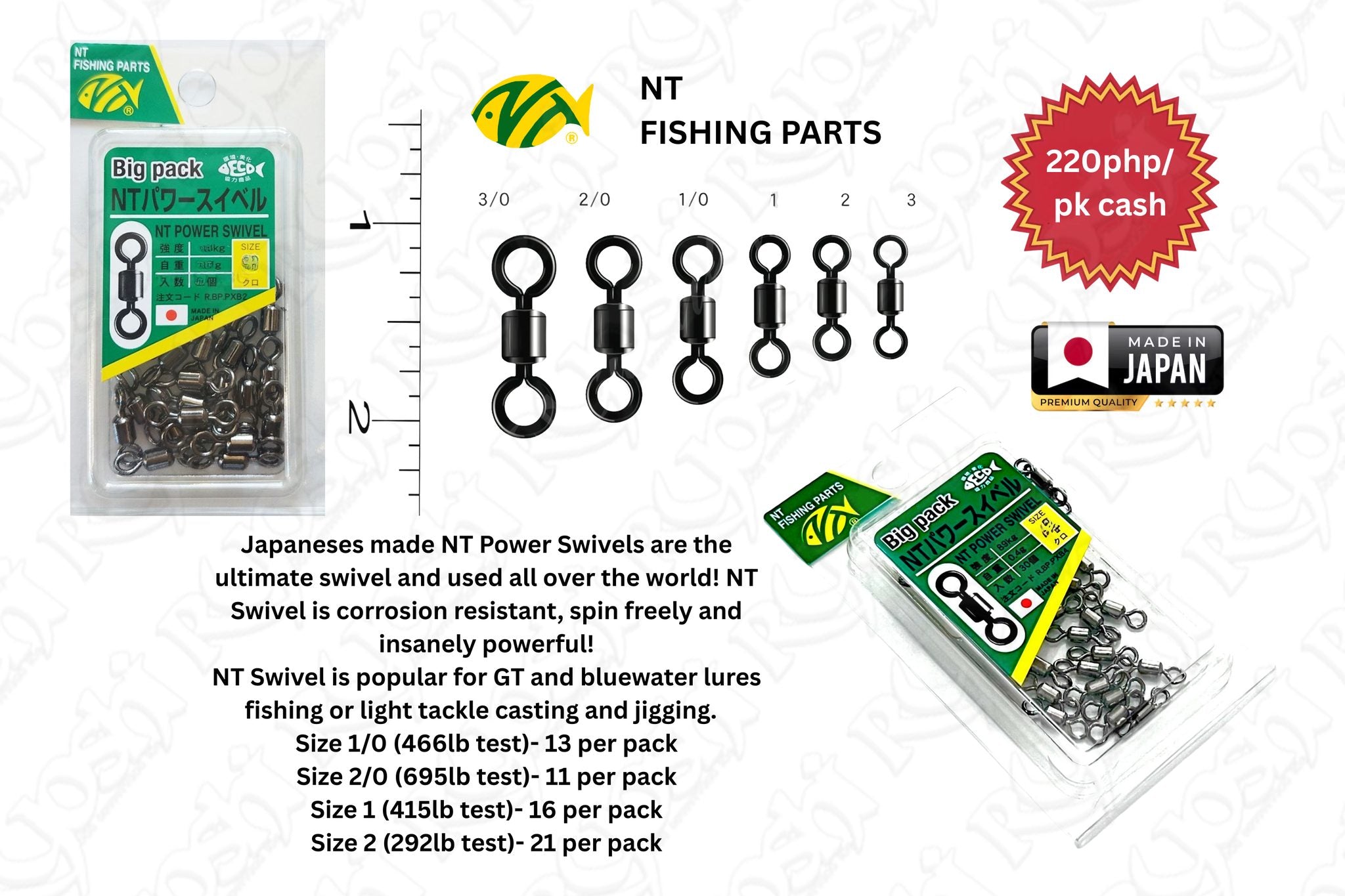 NT Power Swivel E.PXB Small Pack Size 1 (0265 NT Power Swivel E.PXB Small Pack Size 1 (0265