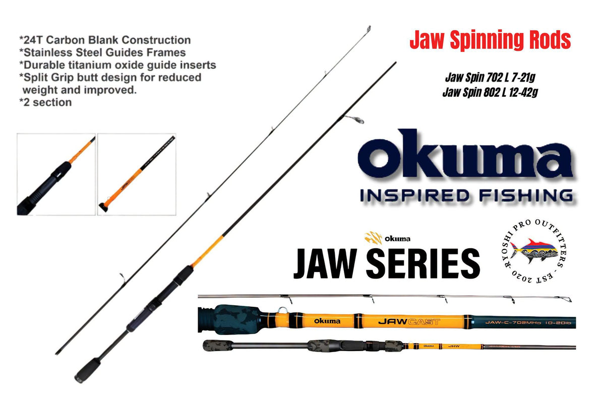 Okuma Jaw Spinning Rod
