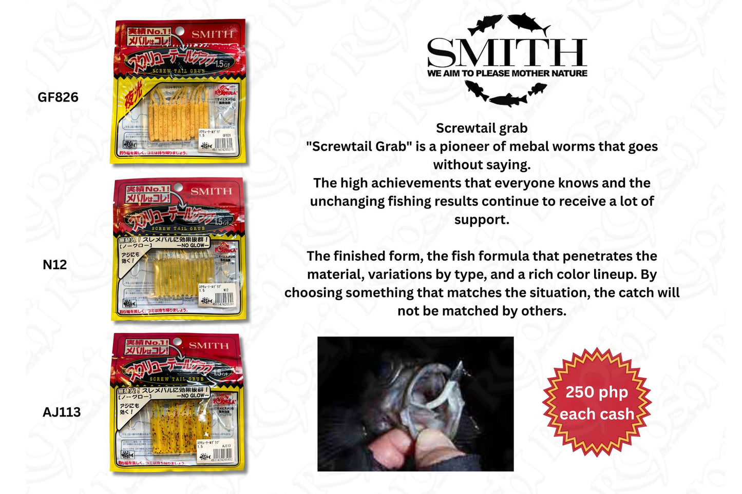 Smith JP Screw Tail Grab (8/25)