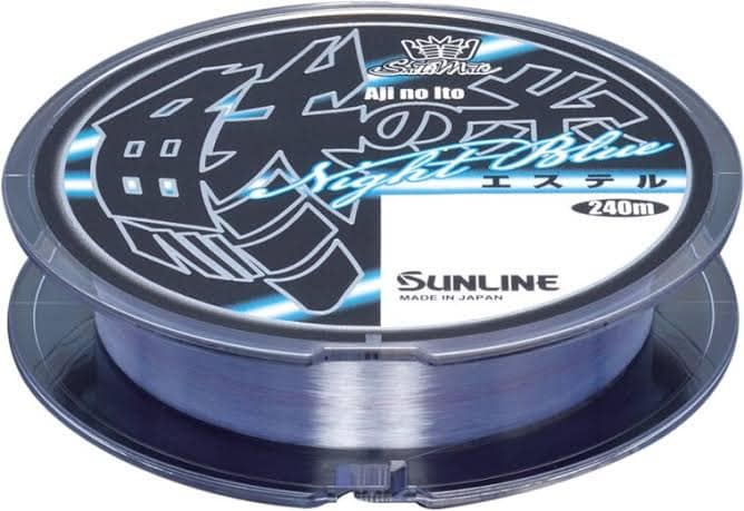 Sunline Aji No Ito Night Blue Polyester Line # 0.4