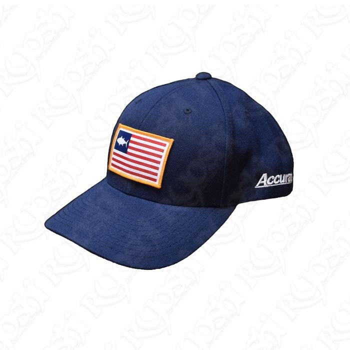 Accurate Navy Tuna Fish Flag Hat