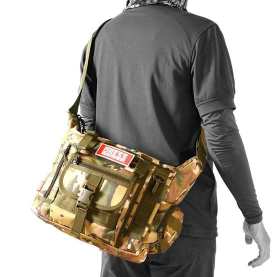 Dress Military Messenger Fishing Bag