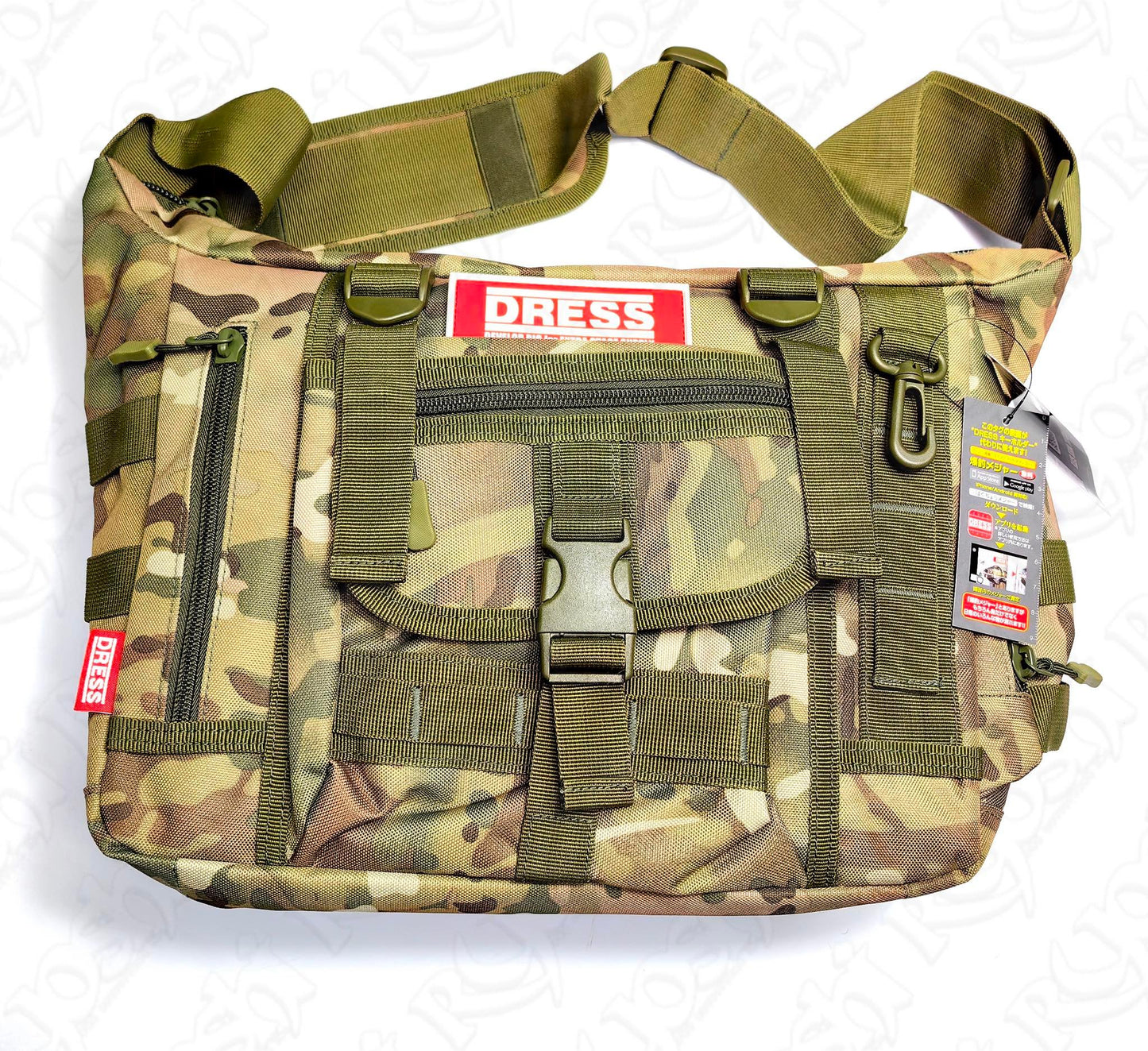 Dress Military Messenger Fishing Bag