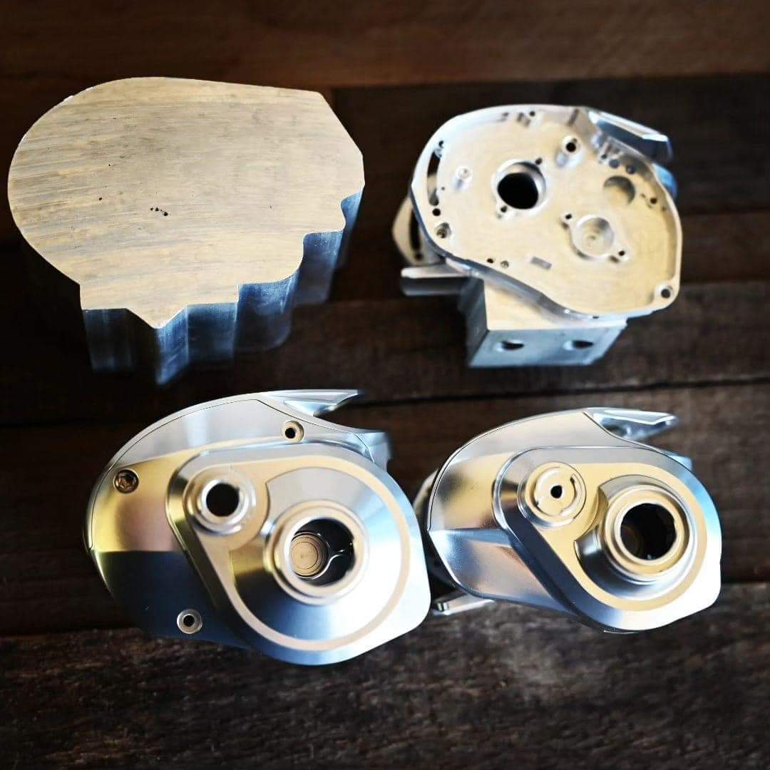 Baitcasting Reel THE GOAT - Anodized Clear