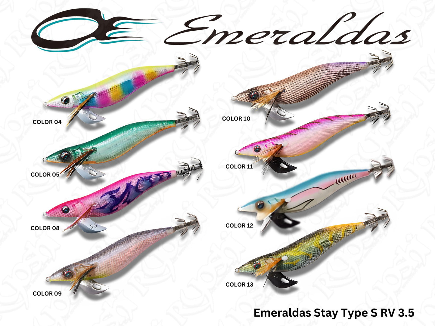 Emeraldas Stay Type S RV (with Rattle) - #3.0 & #3.5