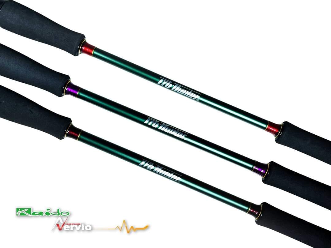Pro Hunter Kaido Nervio Solid Carbon Jigging Rod (overhead)