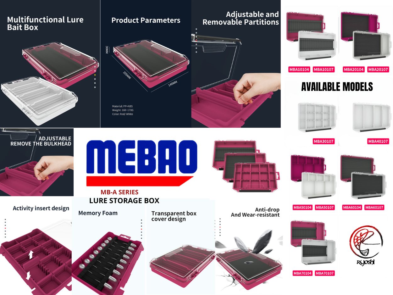 Mebao Lure Storage Box MB-A Series