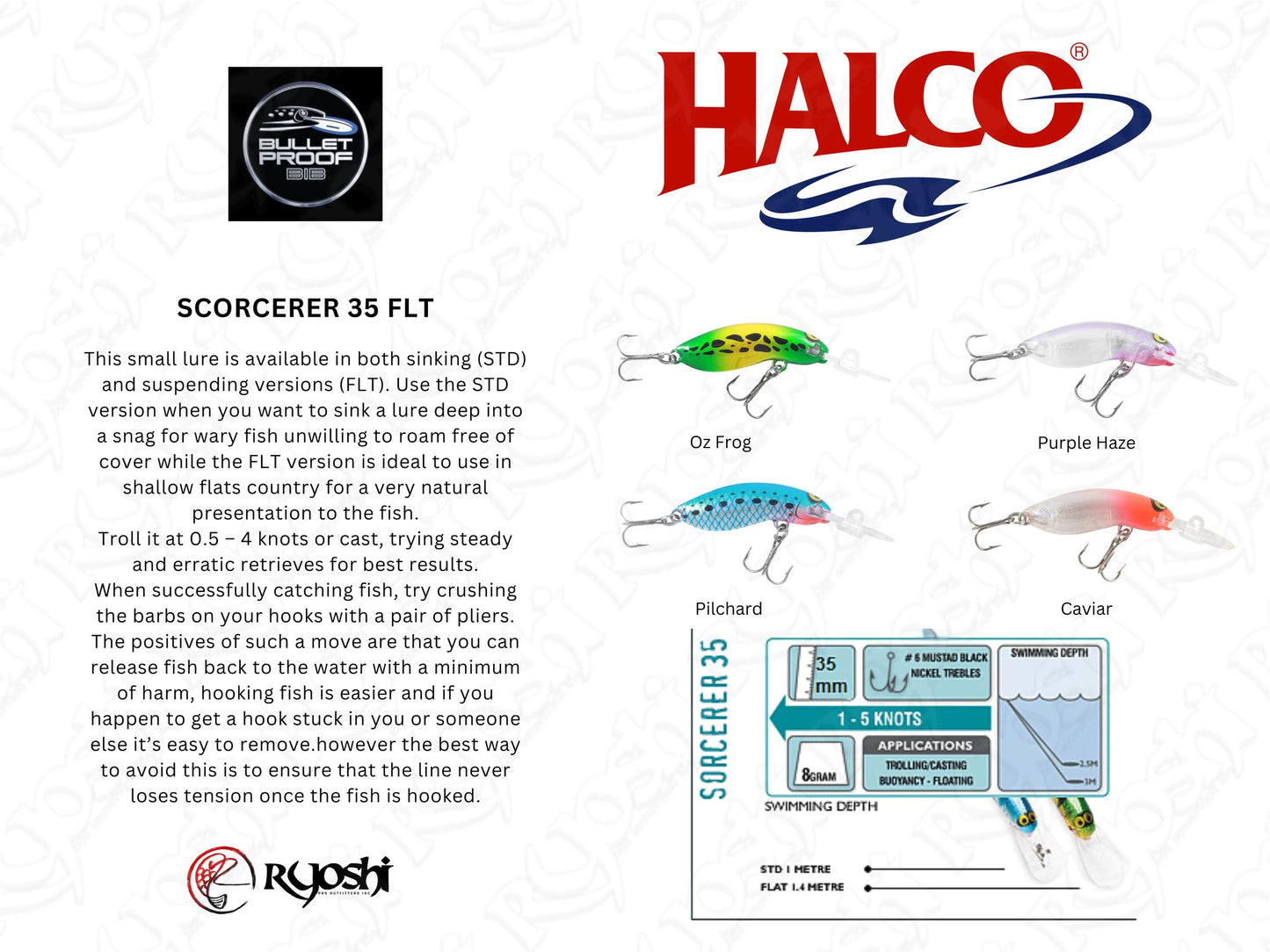 Halco Sorcerer 35 FLT