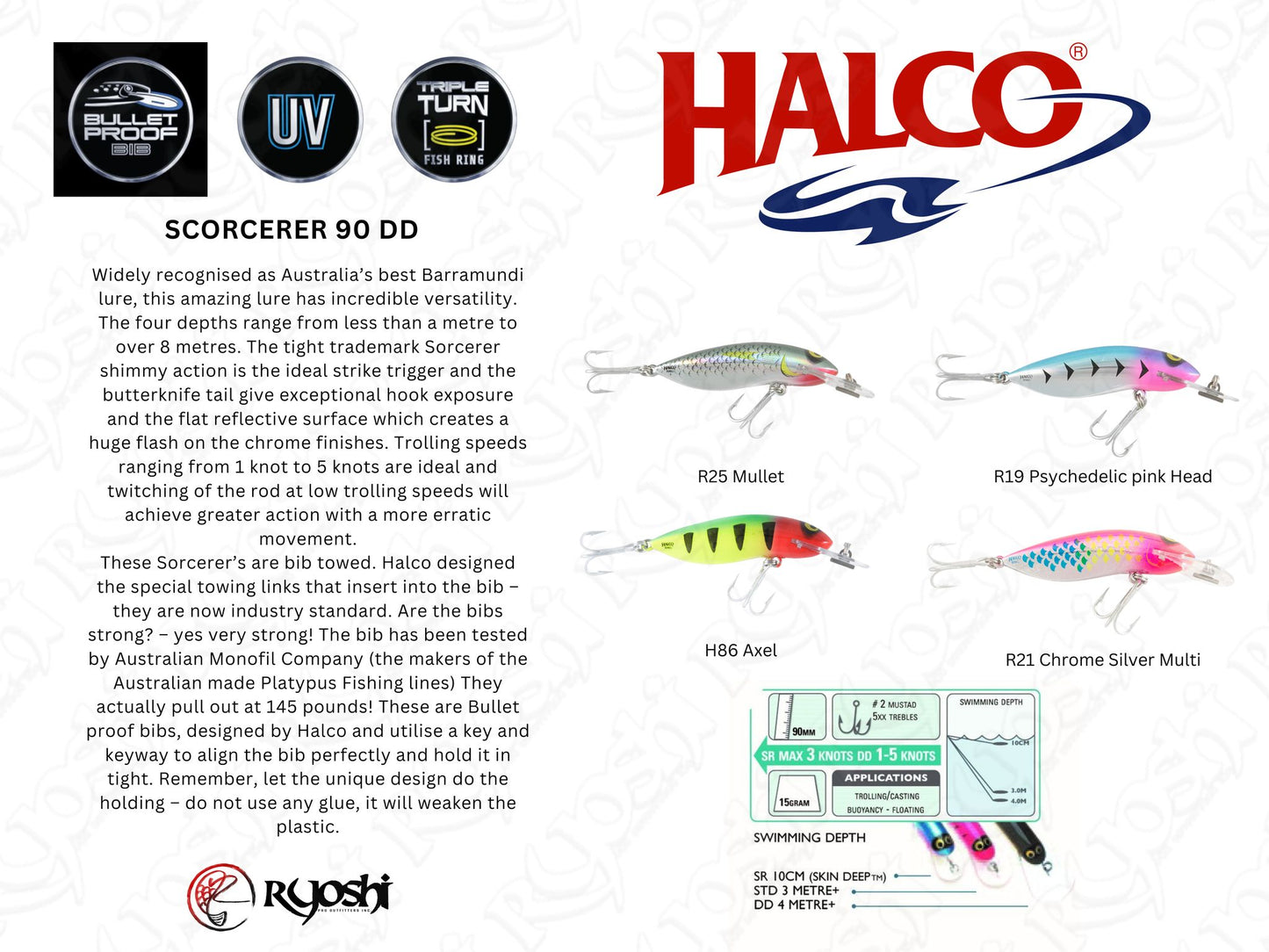 Halco Sorcerer 90 DD