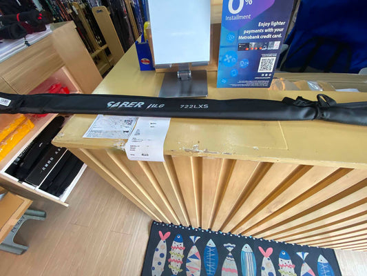 Daiwa saber ul gaming rod, customers choice for his ul rod. Highly sensitive carbon rod fir for faint and tentive bites.- Ryoshi Pro Outfitters