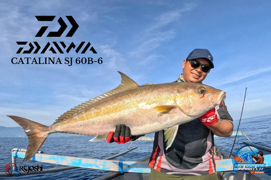 Daiwa Catalina Jigging Rod stands out for their extremely fine blanks whose power and comfort will strike any seasoned angler. - Ryoshi Pro Outfitters