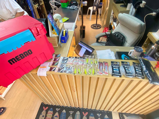 Good monday mornng grind!!! RPO micro jigs, leaders and tackle box for this customers upcoming shore casting sessions!!!! - Ryoshi Pro Outfitters