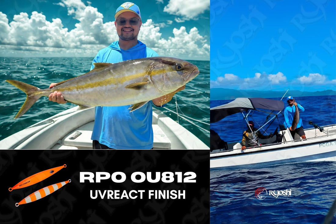 Angler Nico Mercado landing a big 9.8KG amberjack on his latest jigging journey - Ryoshi Pro Outfitters
