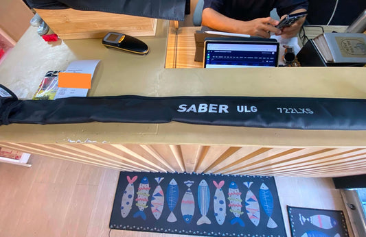 Saturday grind!! Daiwa saber 722 ulg still a hit for customers ul gaming!!! - Ryoshi Pro Outfitters