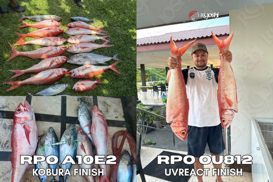 Angler Nico Mercado with his ruby snappers and tuna catches during his recent jigging adventure at cagayan appari - Ryoshi Pro Outfitters