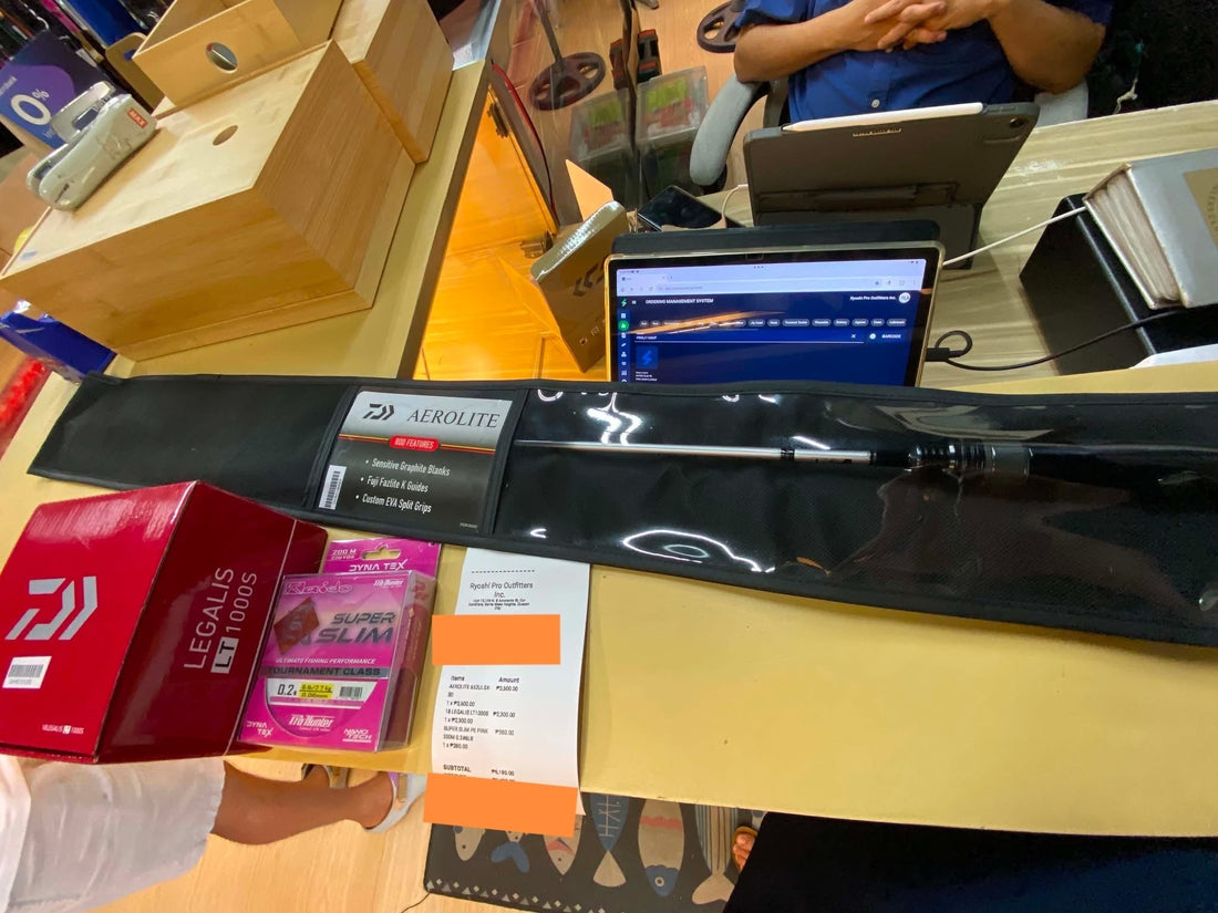 Daiwa aerolite and legalis UL set for customers next ul casting session. Tuesday grind, thanks for your support . - Ryoshi Pro Outfitters