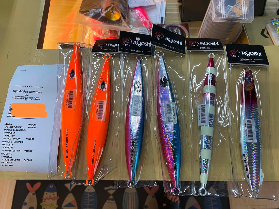 Proven RPO OU812 jigs by customer so he ordered again, 1 drop 1 fish! Thanks for the support!!! -Ryoshi Pro Outfitters