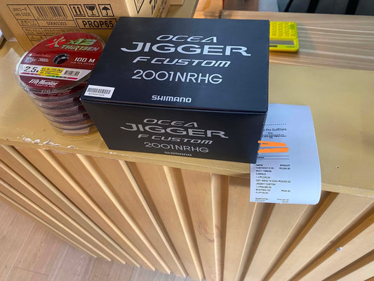 Ocea jigger f custom still hot for jigging!! Monday grind!! - Ryoshi Pro Outfitters
