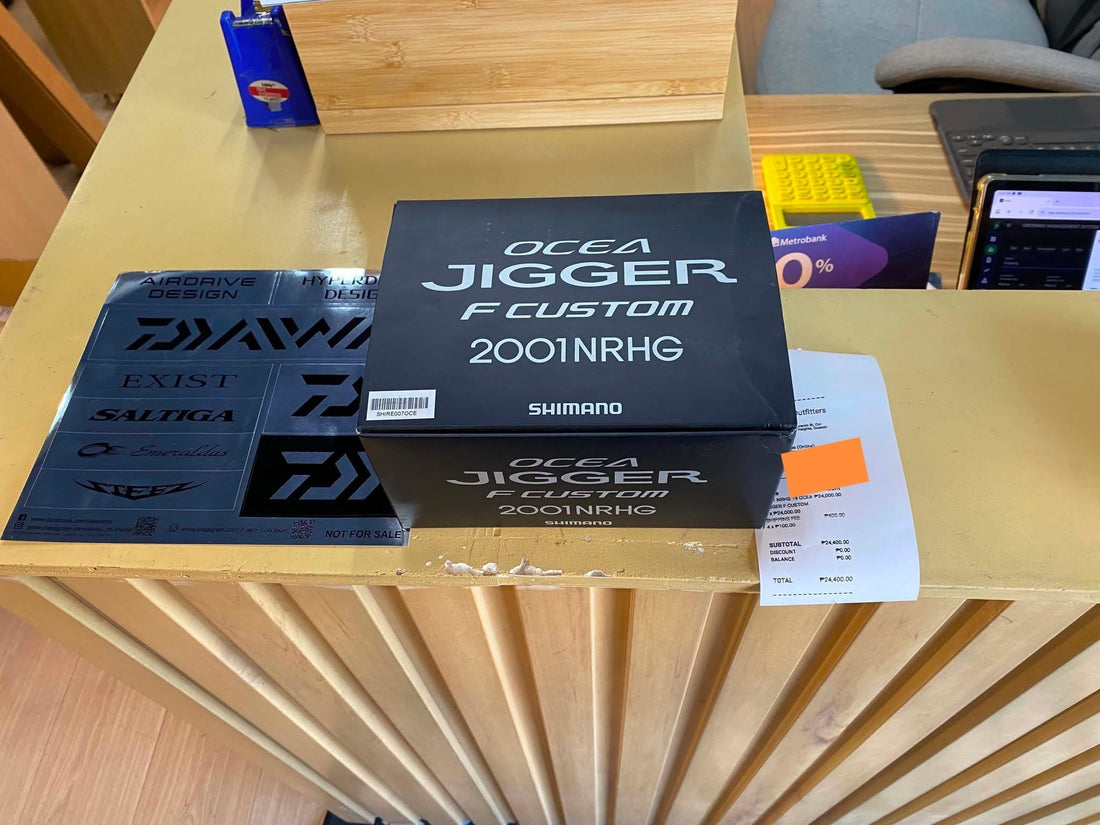 Shimano Fcustom 2001 for customers weekend jigging, thanks for supporting us. - Ryoshi Pro Outfitters