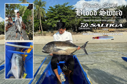 After his success with the jigging tournament angler Kim Joseph Tumbangan, fully convinced with effectiveness of RPO D1B84U ikan tamban jig - Ryoshi Pro Outfitters