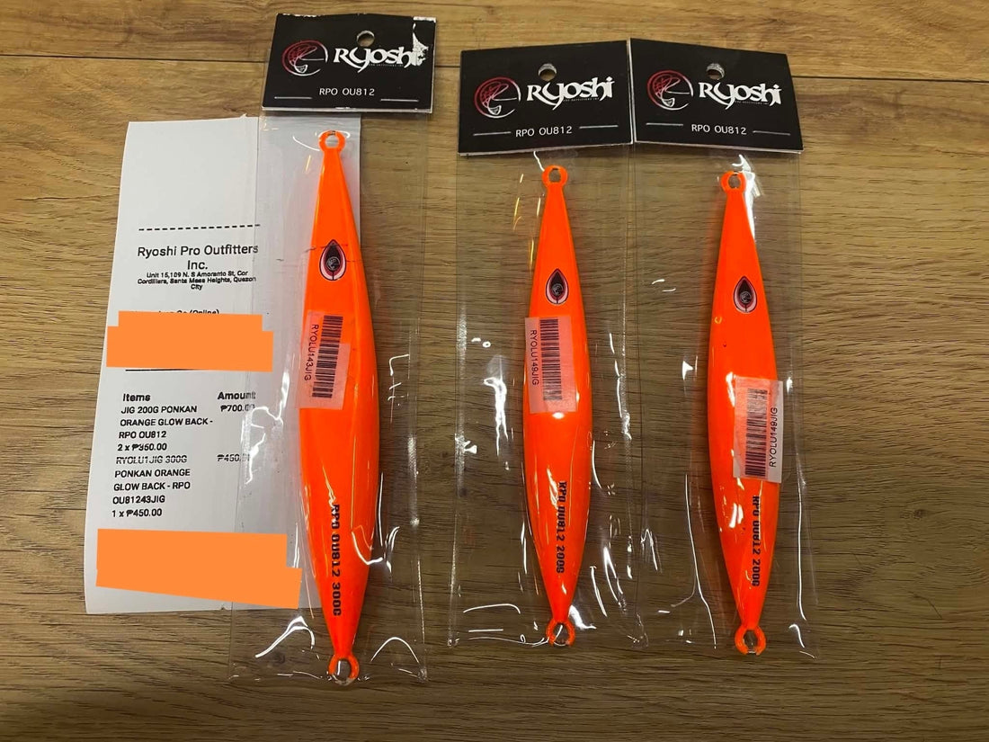 Still a favorite among jiggers, fast to sink and reach its target zone, flutters during descent. RPO OU812 still hot!!! - Ryoshi Pro Outfitters