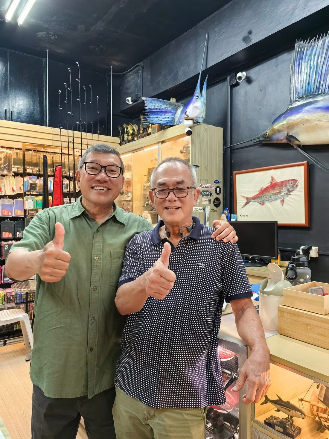 Welcome to Ryoshi Pro Outfitters sir Alex ong of Gen San, nice to see you again, fish with you soon!!!! - Ryoshi Pro Outfitters