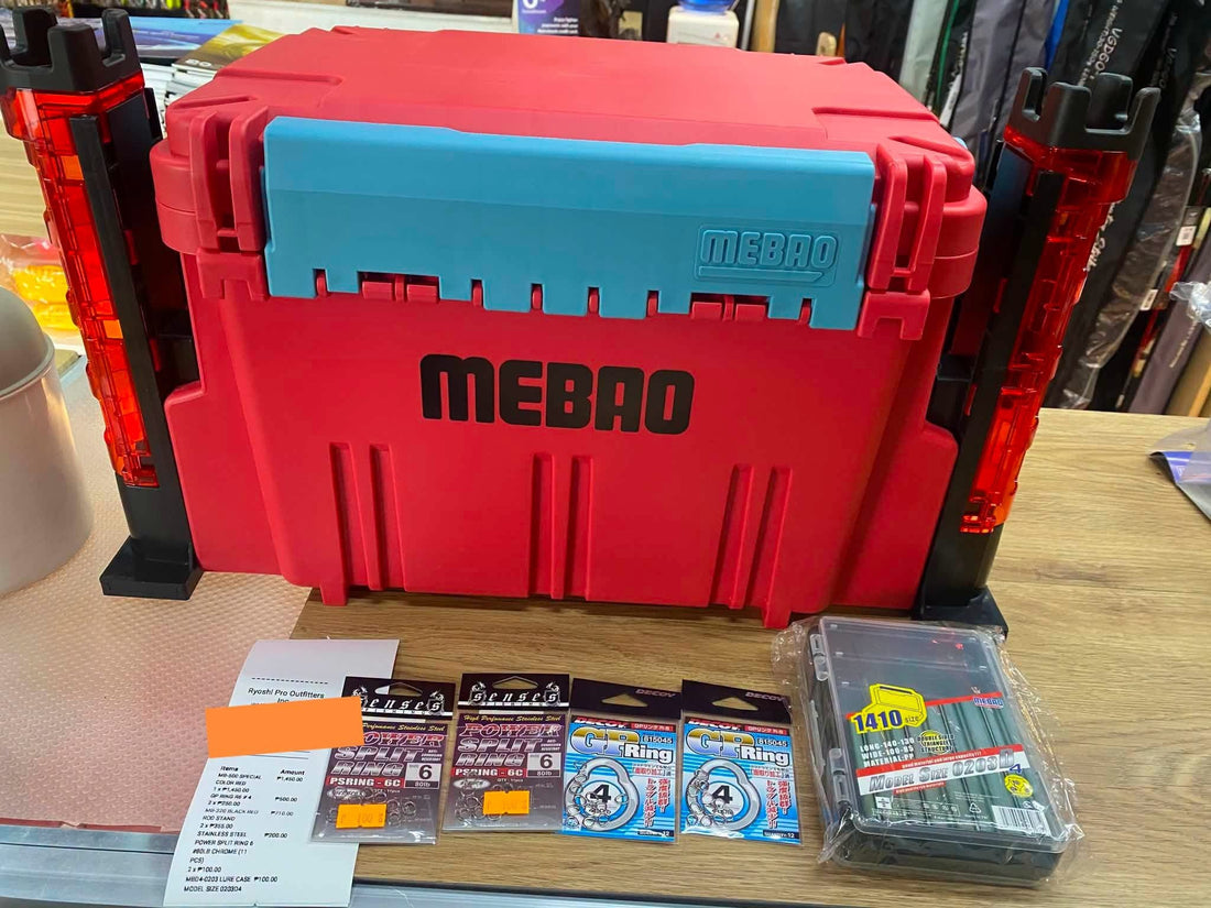 Thursday grind, mebao tackle box with rod holders!!! Value for money!!!! Thanks for the continued patronage!!! - Ryoshi Pro Outfitters