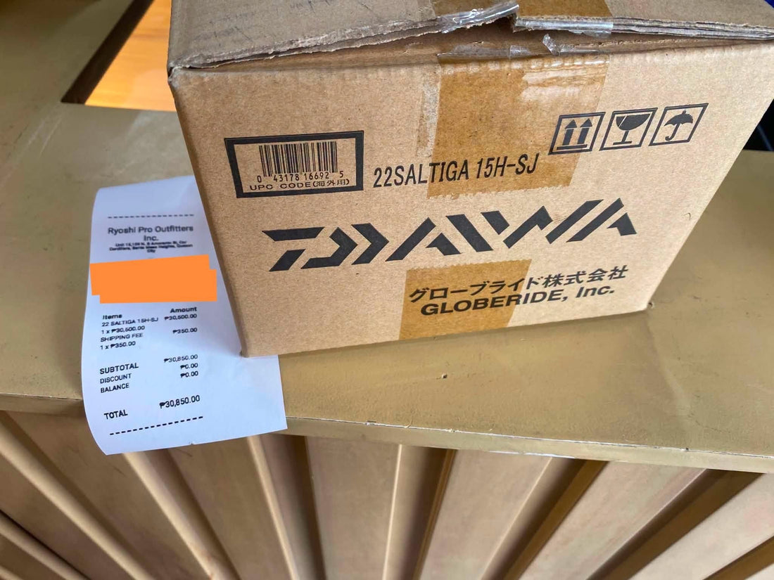 Monday grind!!!! Saltiga 15H-SJ for this customers vertical jigging use, high gear with longer carbon arm to suit customers jigging needs. -Ryoshi Pro Outfitters