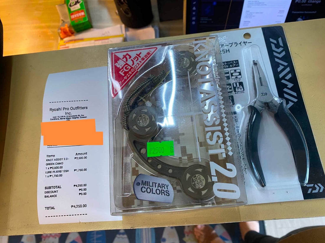 Fg knot assist for making FG knot, this tool ensures that your fg knot stays slim and strong. Tuesday grind! - Ryoshi Pro Outfitters