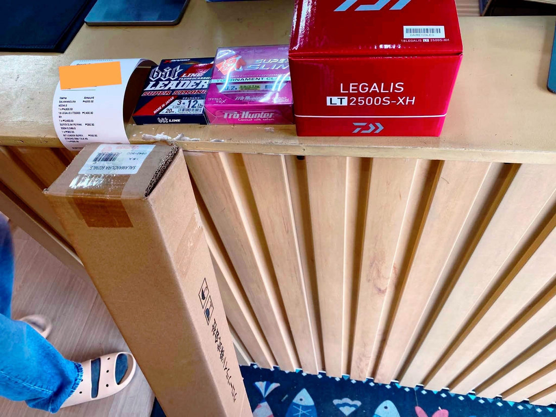 Tueday grind!!! For customers light gaming setup salamndura rod and daiwa lagalis, thanks for the unwavering backing!!! - Ryoshi Pro Outfutters