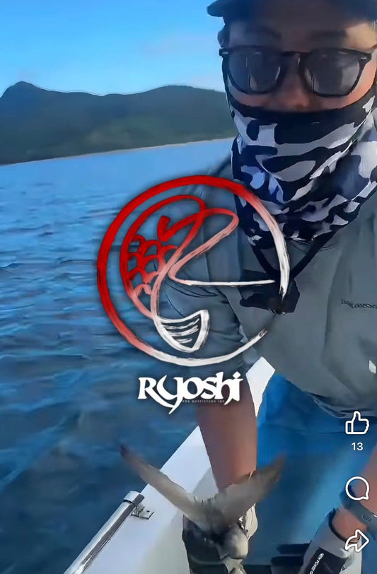 GT popping with Fishman tester and Team Ryoshi Pro Outfitters angler Takehiro Nakamura in cagayan!! - Ryoshi Pro Outfitters