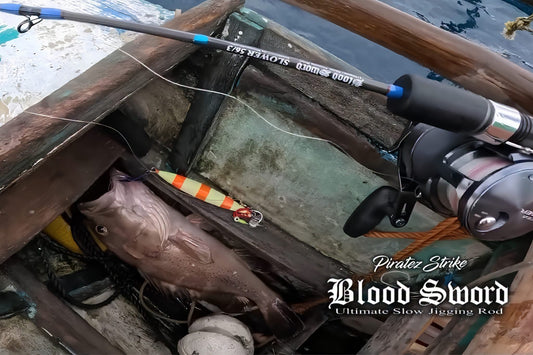 A good sized grouper caught by Kristian Calbido using Piratez Strike Blood Sword Slower 56/3 during his last jigging competition. Congrats sir Kristian!! -Ryoshi Pro Outfitters