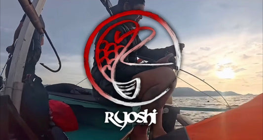 Angler Ias garcia testing out his Piratez Strike Vanguard Rod and was gifted with a nice 8kg Ruby Snapper. - Ryoshi Pro Outfitters