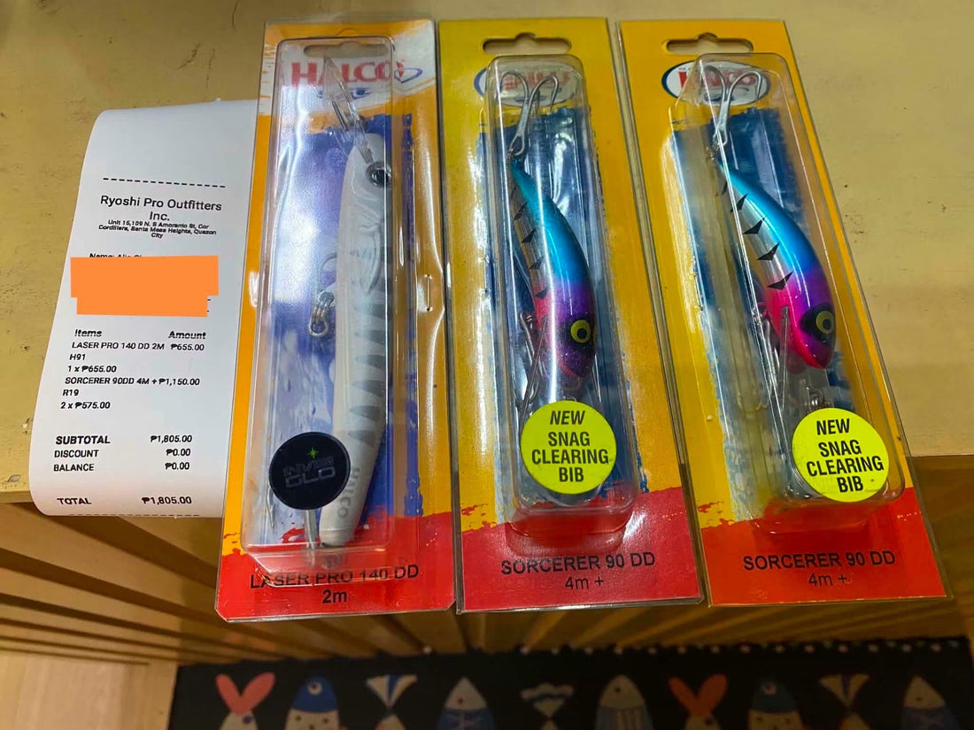 Monday Grind, customers choice for casting and trolling lures, Halco lures!!! Thanks for the support!!! -Ryoshi Pro Outfitters